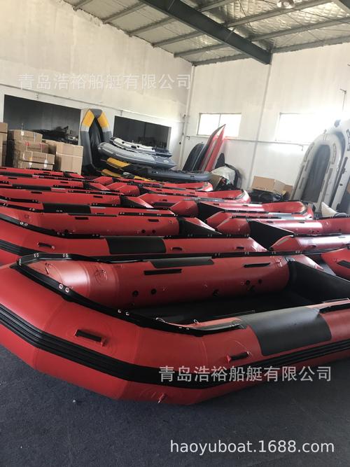 canto浩裕船艇工厂价5.6米救生橡皮艇救援冲锋舟漂流船钓鱼艇-阿里巴